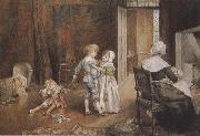 Eleanor e.manly The little Peacemaker (mk37) oil painting